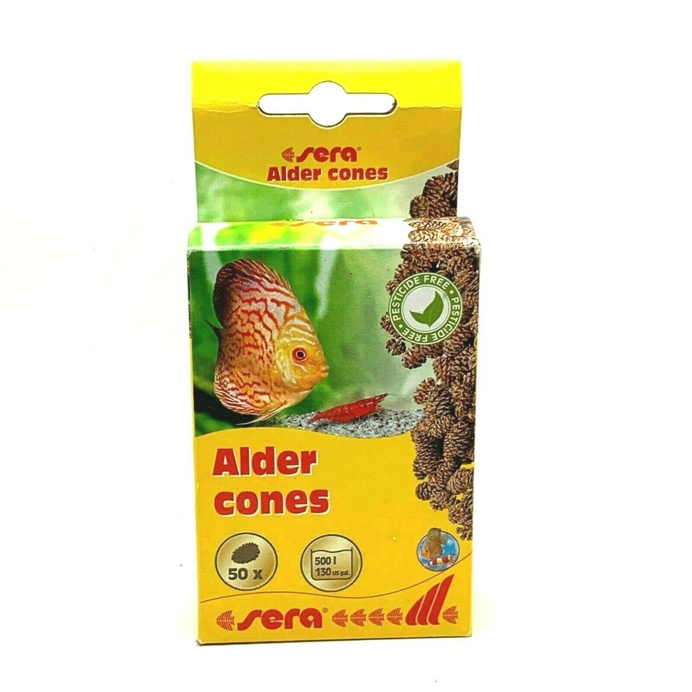 SERA Brand Alder Cones 50 Pack All Natural